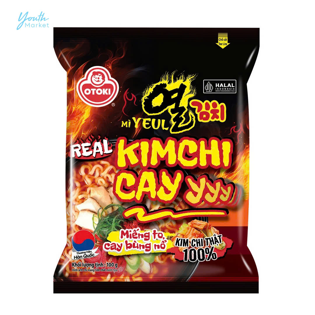 오뚜기VN_열라면 김치 100G Korean grocery