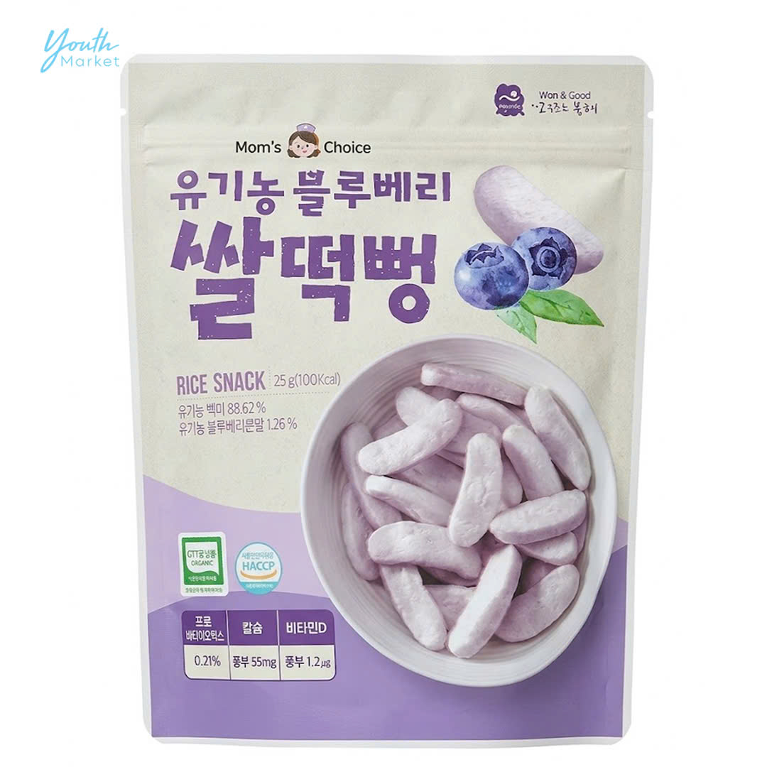 맛있는풍경_유기농 블루베리 쌀떡뻥 25G Korean grocery