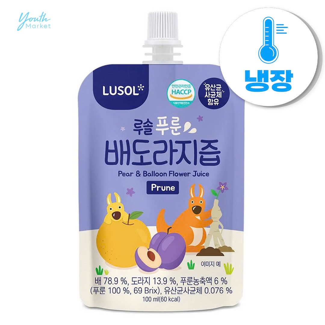 루솔_푸룬 배도라지즙 100ML Korean grocery