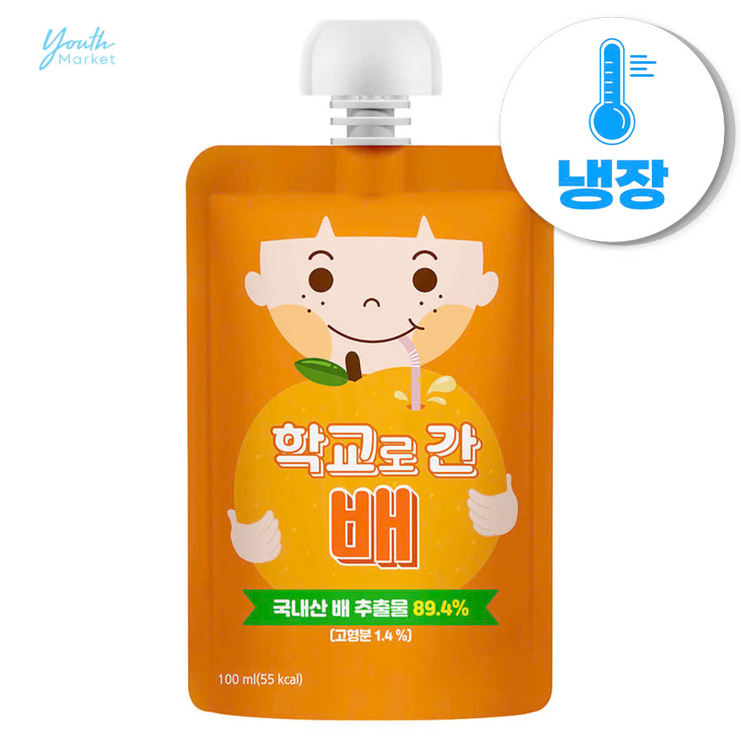 아람농장_학교로간 배 100ML Korean grocery