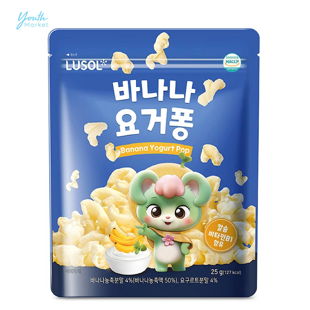 루솔_바나나 요거퐁 25G Korean grocery