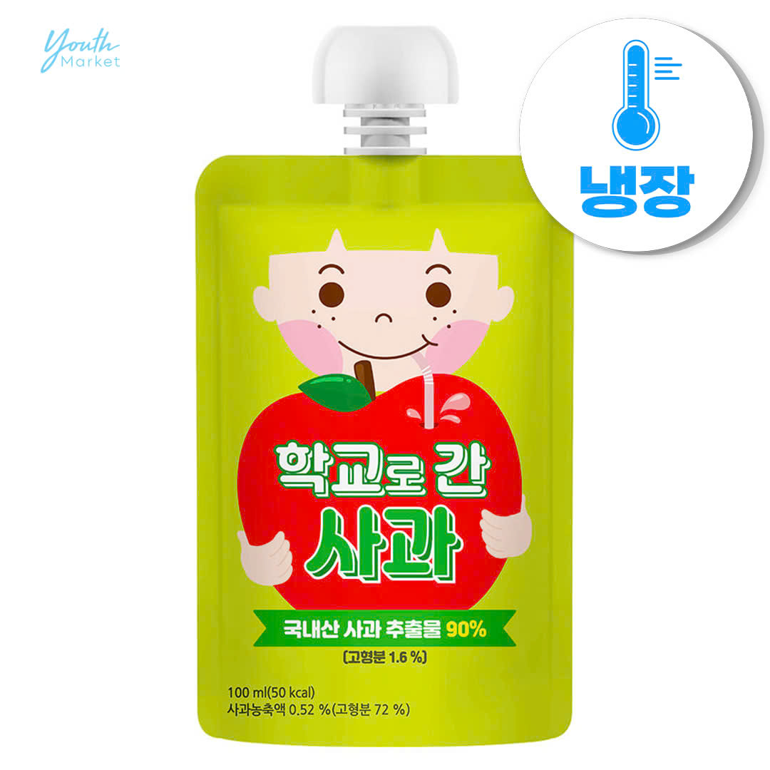아람농장_학교로간 사과 100ML Korean grocery