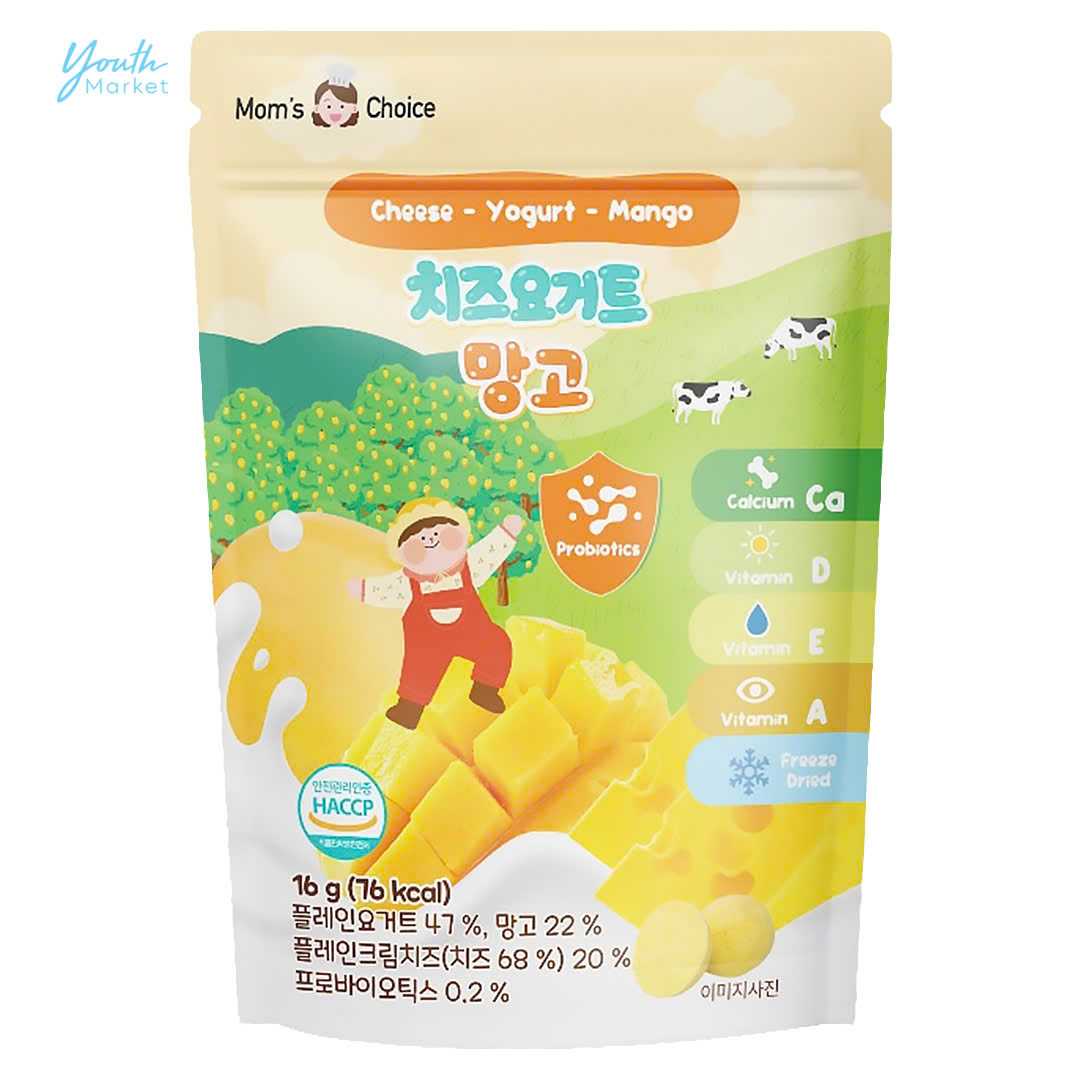 Mom's Choice_치즈요거트 망고 16G Korean grocery
